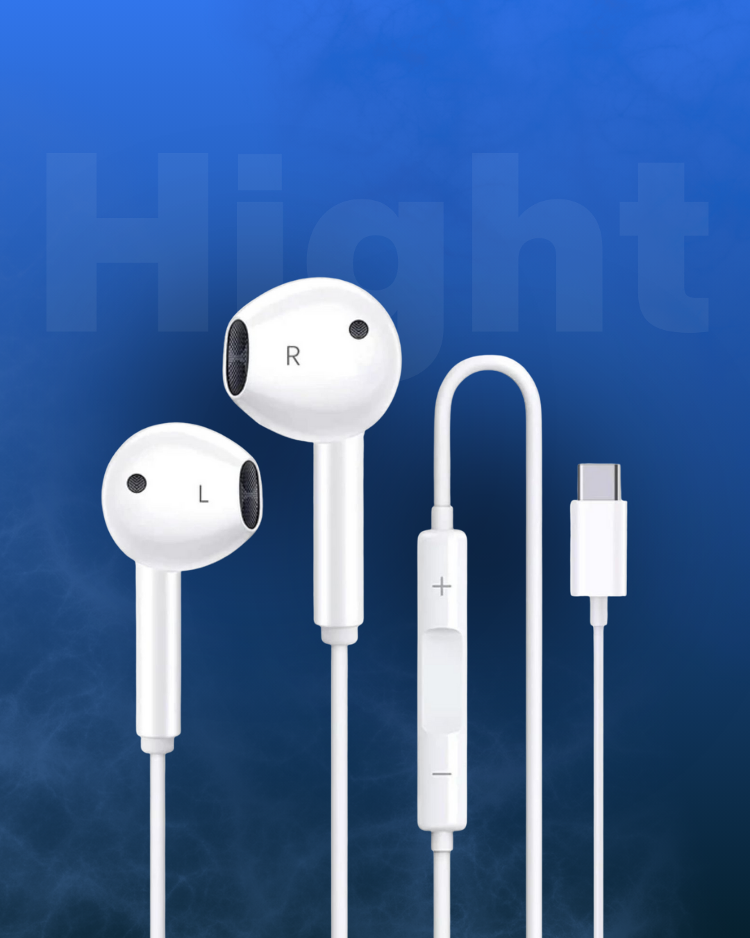 Écouteurs filaires USB-C